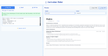 Curriculum Maker: Crea Tu CV Educativo de Forma Profesional